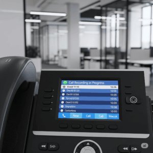 ip phone with Call Recording & Logs features