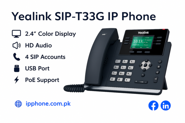 Yealink SIP-T33G Price in Pakistan