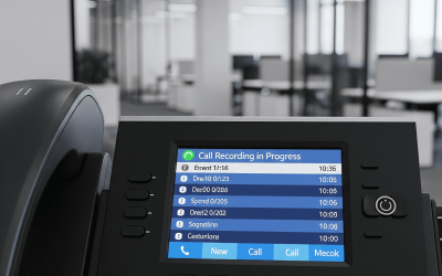 ip phone with Call Recording & Logs features